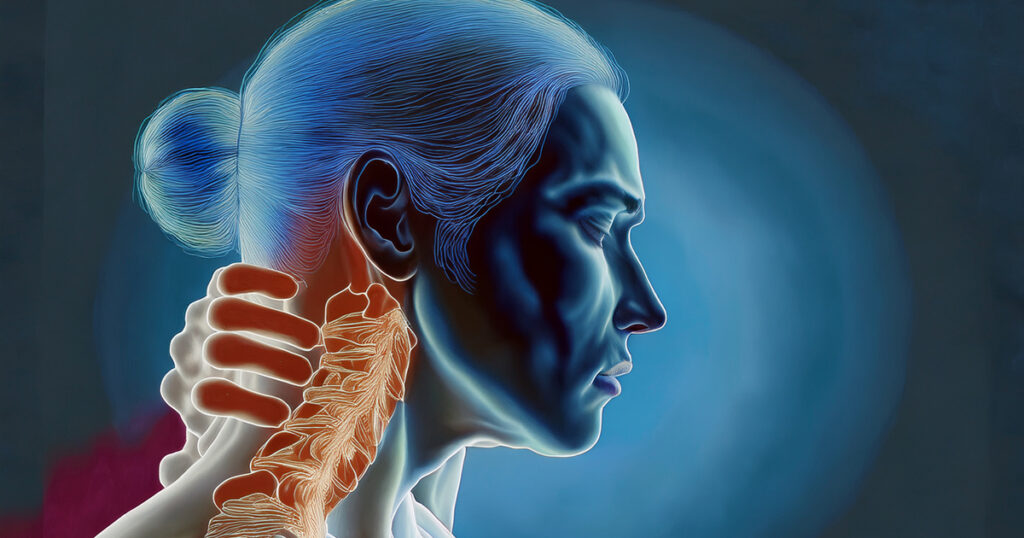 Cervicale - uomo zona cervicale - www.medicinaesteticabeauty.it